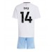 Maillot de foot Aston Villa Pau Torres #14 Extérieur vêtements enfant 2024-25 Manches Courtes (+ pantalon court)